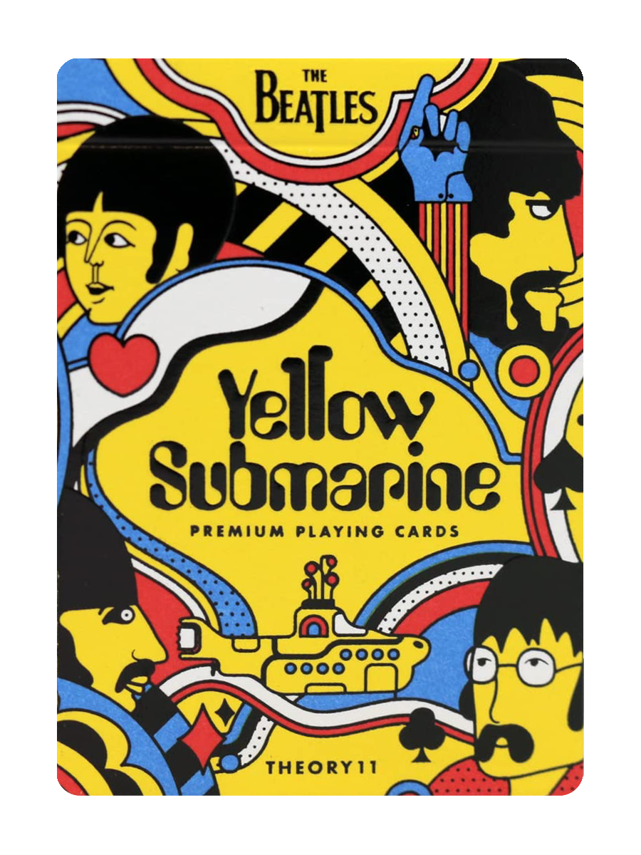 YELLOW SUBMARINE Playing Cards by theory11