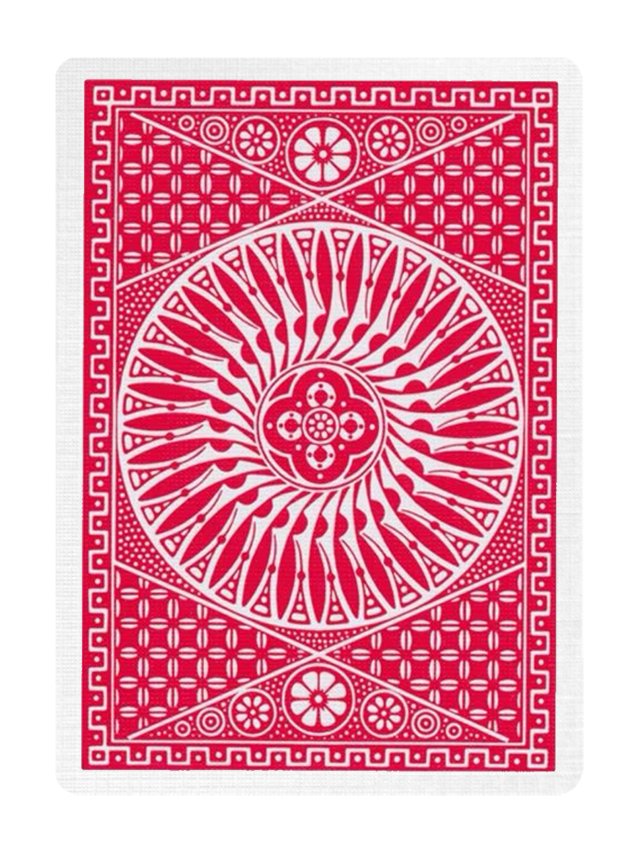 TALLY HO Circle Back Playing Cards (RED)