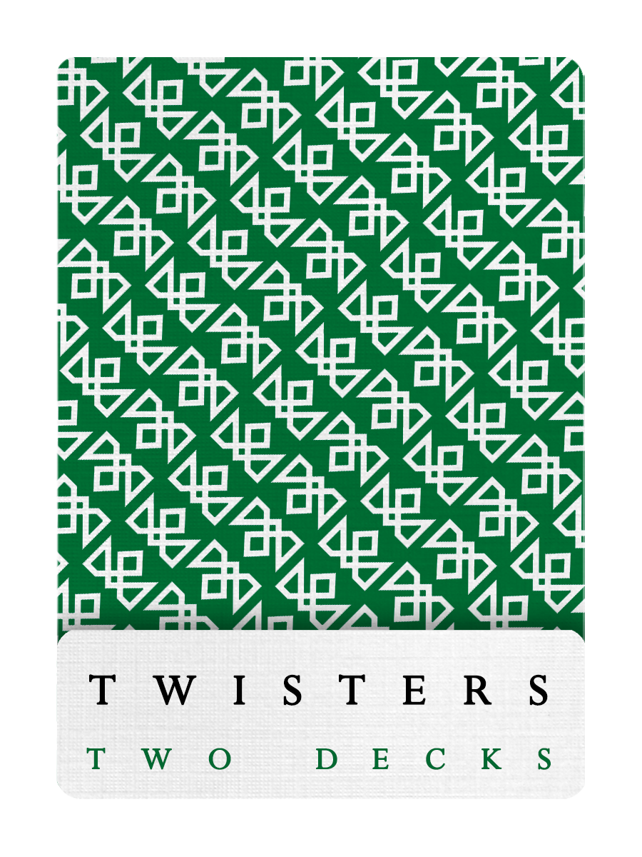 MADISON GREEN TWISTERS Playing Cards - UNSIGNED BOXSET