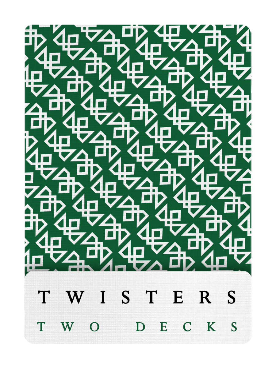 MADISON GREEN TWISTERS Playing Cards - UNSIGNED BOXSET