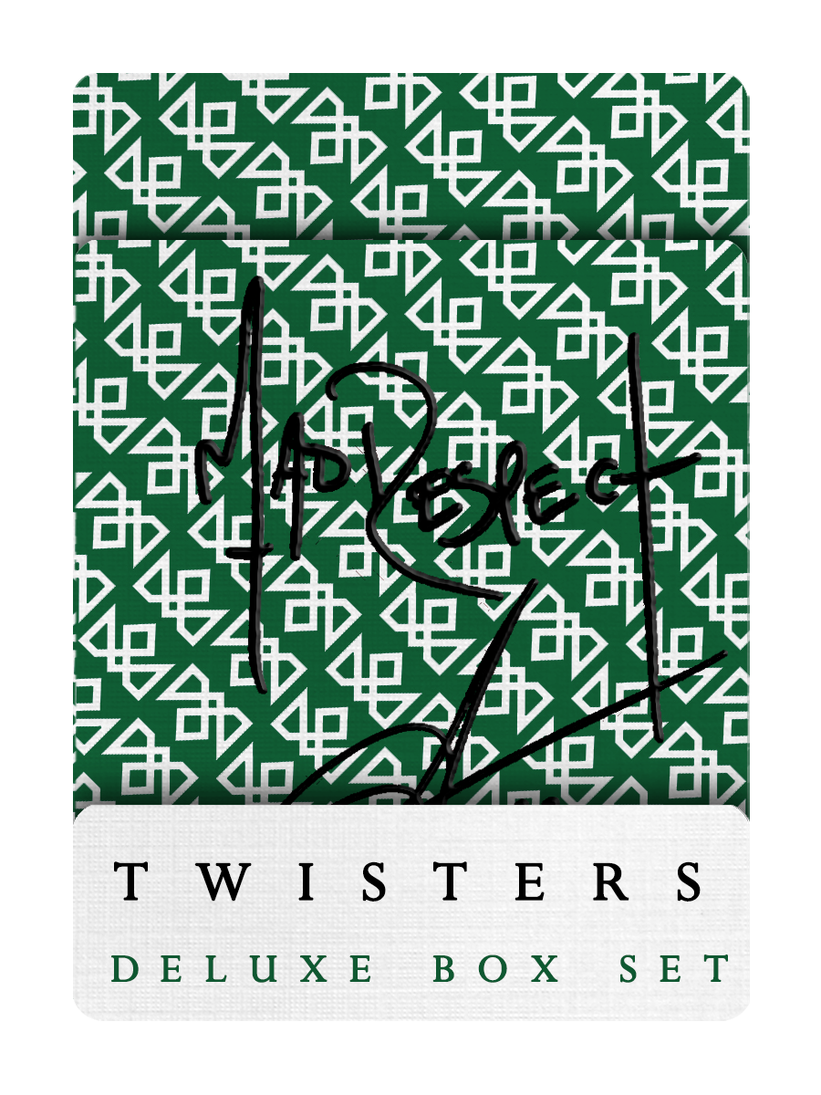 MADISON GREEN TWISTERS Playing Cards - DELUXE BOXSET