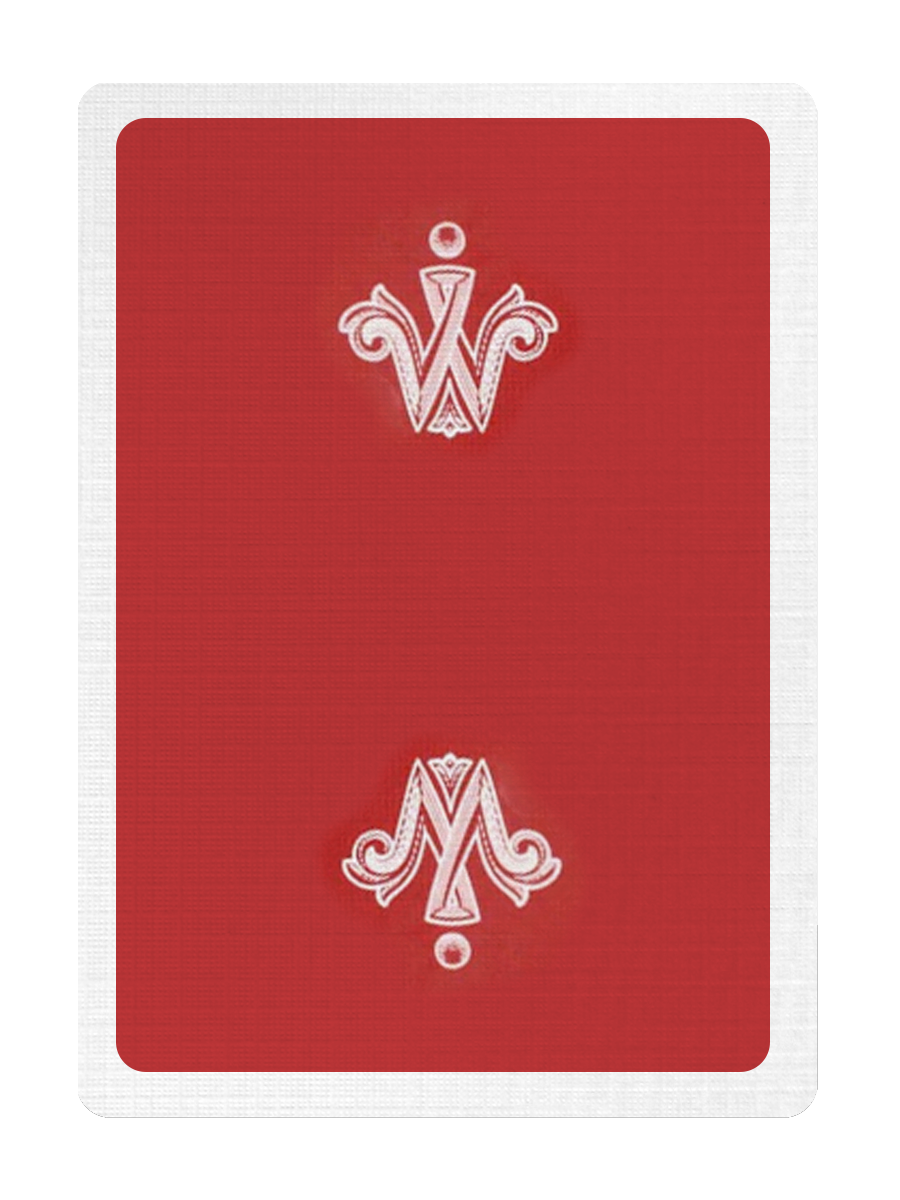 WHISPERING IMPS Gamesters Playing Cards by Chris Chelko (Red)