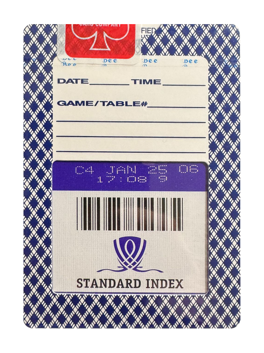 WYNN Bee Playing Cards - Standard Index (Blue)