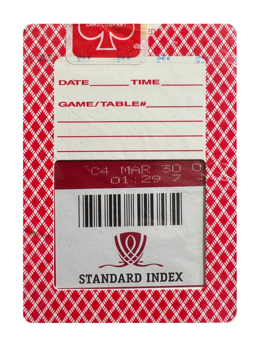 WYNN Bee Playing Cards - Standard Index (Red)