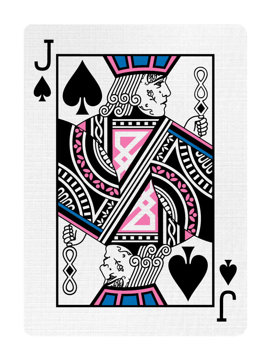 JACK of SPADES - CUSTOM COURT CARD