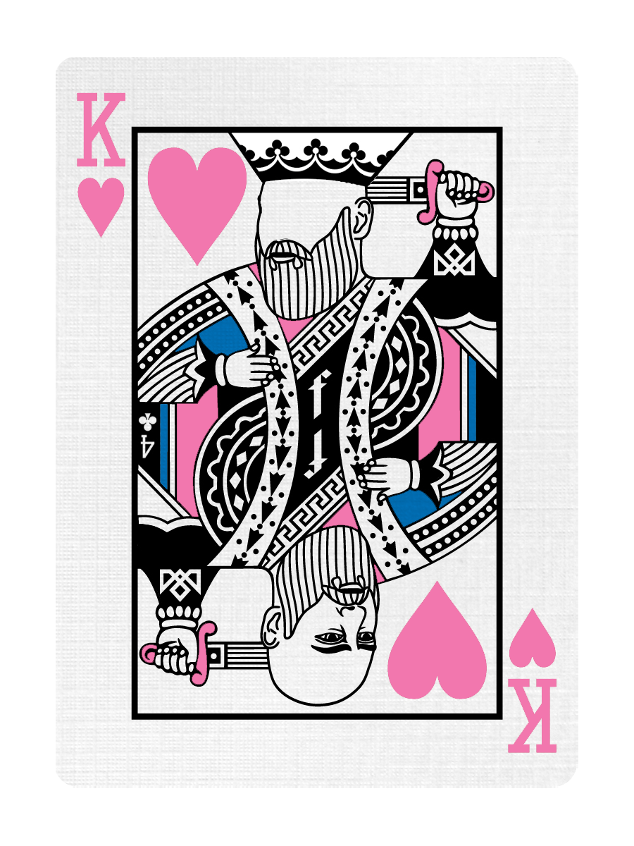 KING of HEARTS - CUSTOM COURT CARD