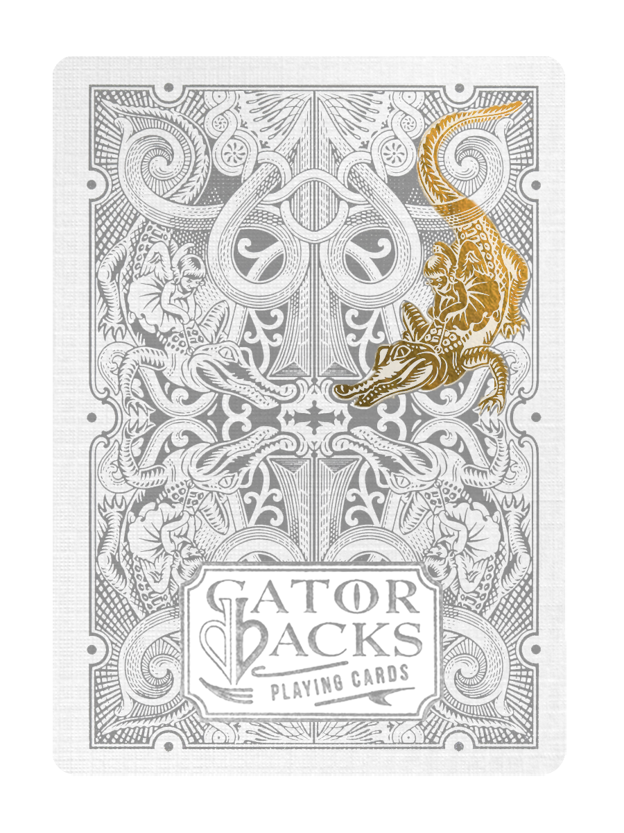GOLD GATORBACKS by DAVID BLAINE (Gold Gator/WhiteTuck)