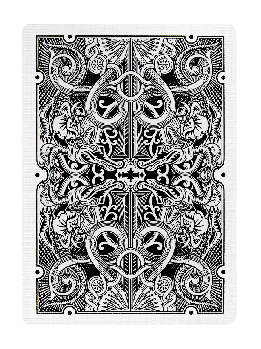 BLACK GATORBACKS by DAVID BLAINE (Silver Gator/Black Tuck)
