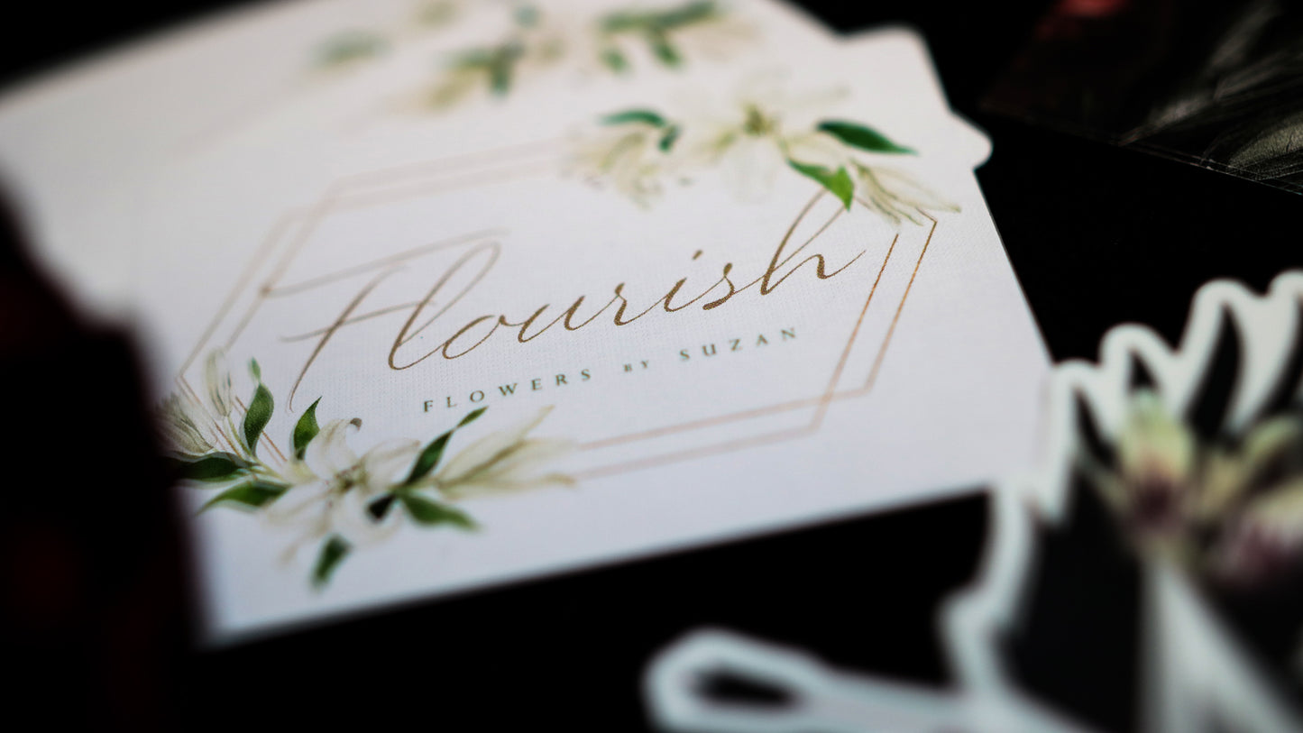 MADISON ONE ENTRY- FLOURISH by SUZAN Playing Cards