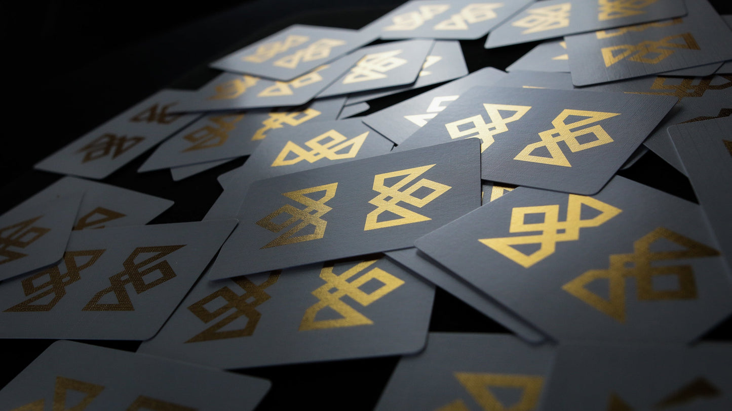 GOLD ACOLYTES - Playing Cards