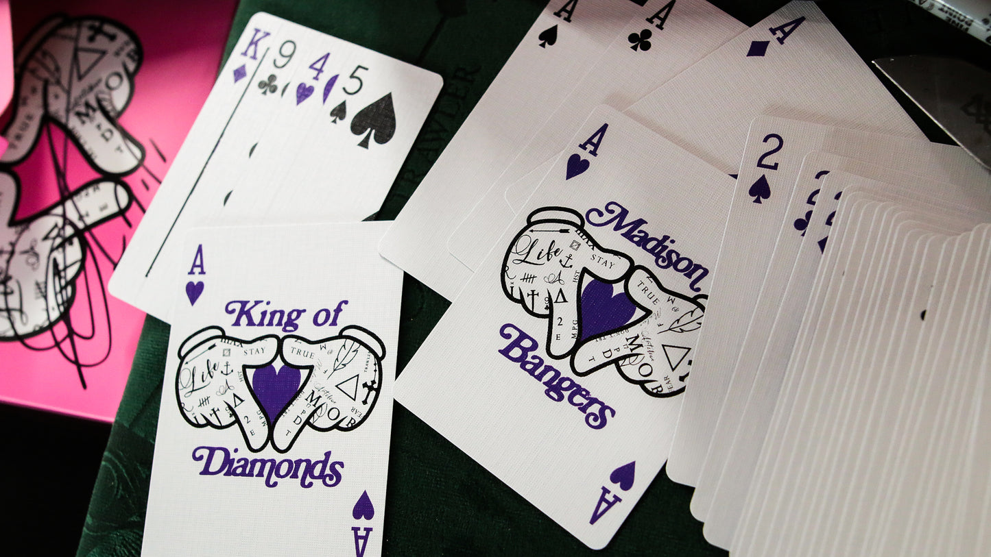 PURPLE BANGERS - Marked Playing Cards