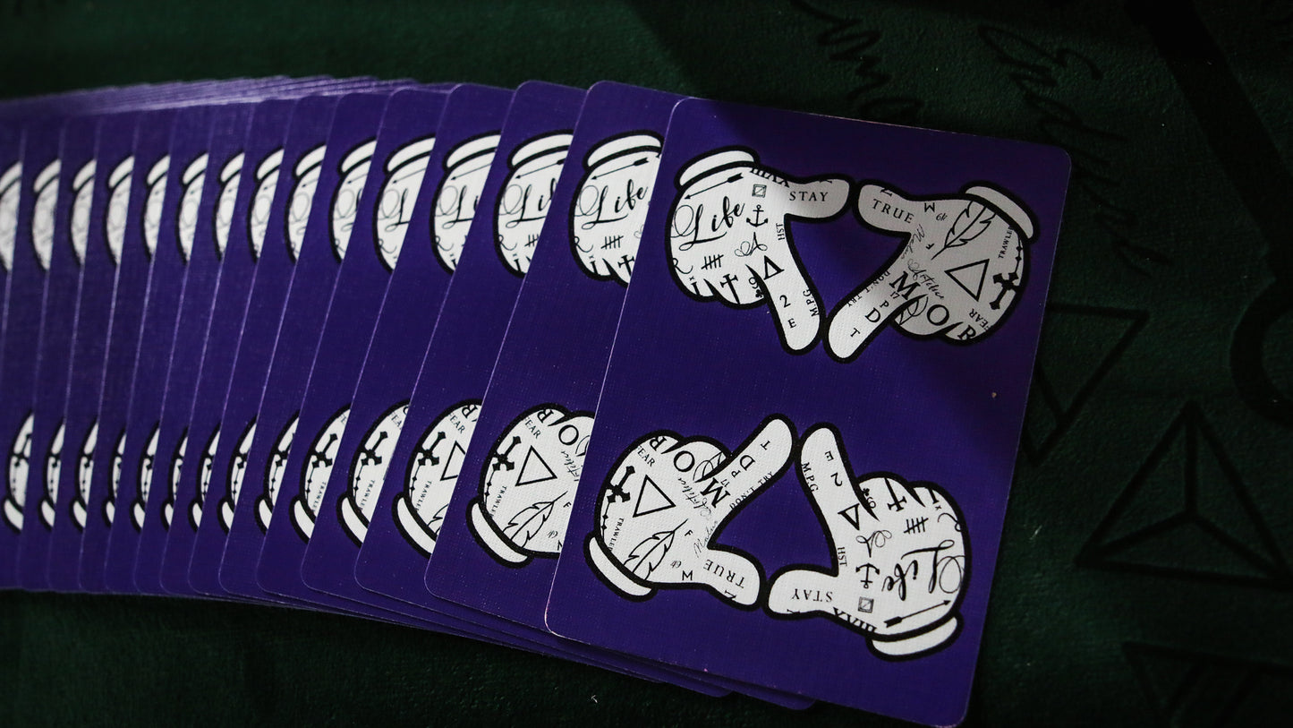 PURPLE BANGERS - Marked Playing Cards