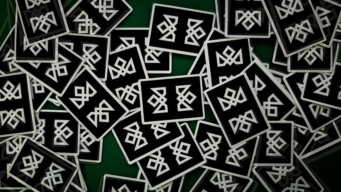 BLACK ACOLYTE Playing Cards