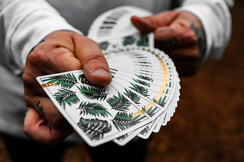 1ST PLAYING CARDS - V3 Signed By CHRIS RAMSAY