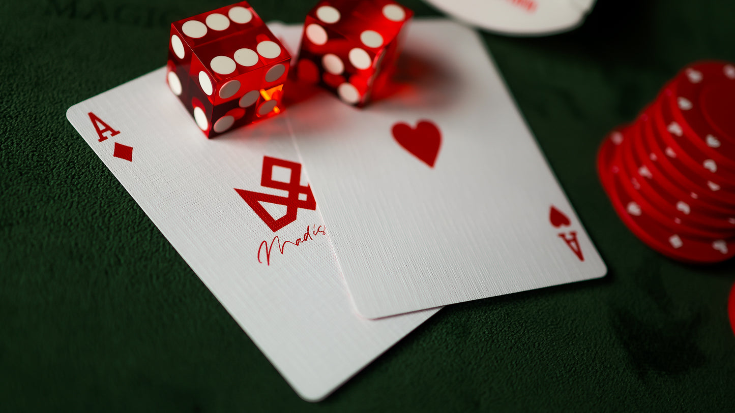 MADISON SHARPS SIGNED by MADISON (RED v2.0)
