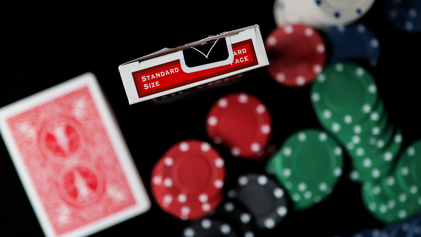 BICYCLE Cards ( BLUE ) - MARKED and SIGNED by MADISON