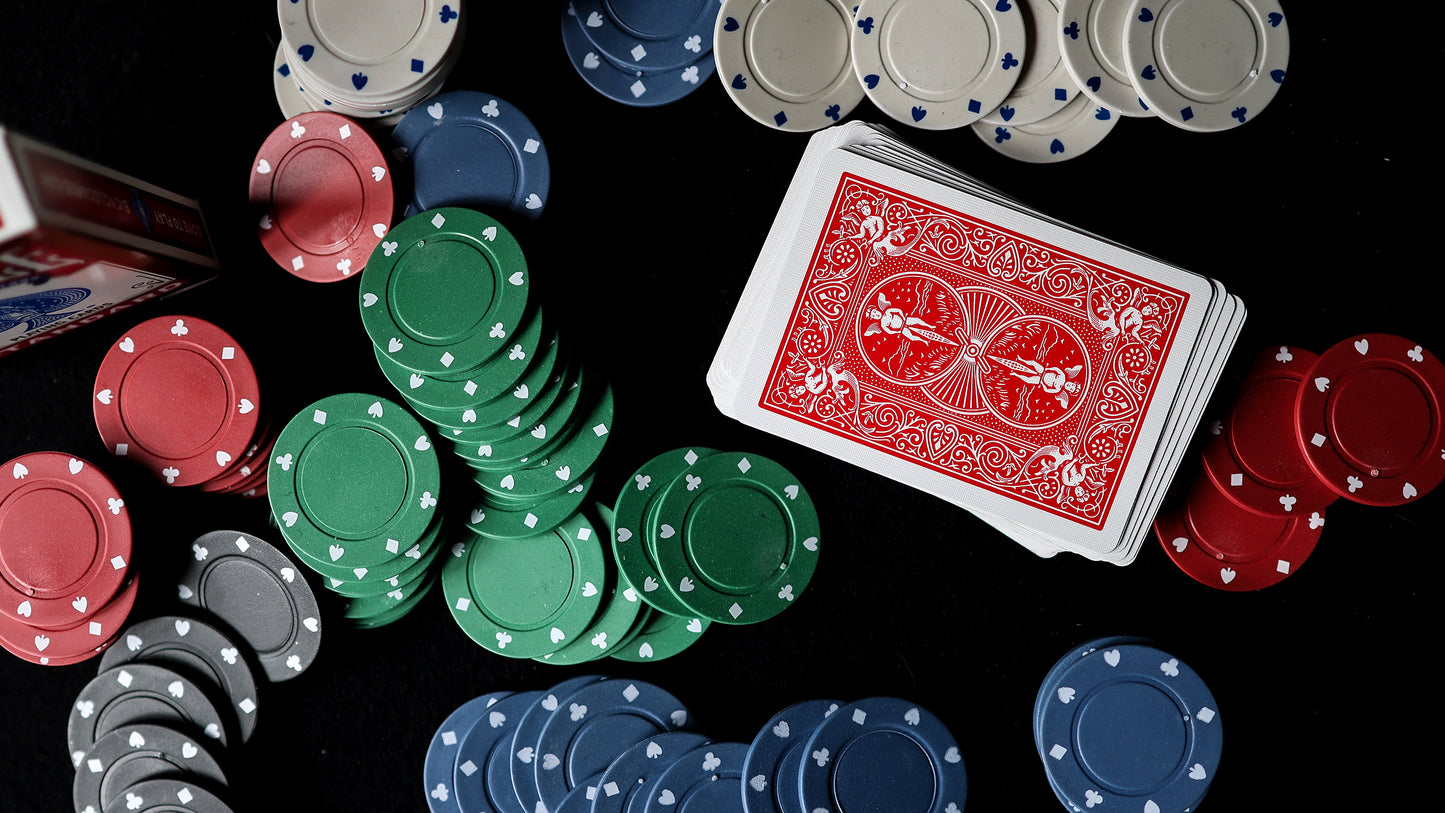 BICYCLE Cards ( BLUE ) - MARKED and SIGNED by MADISON