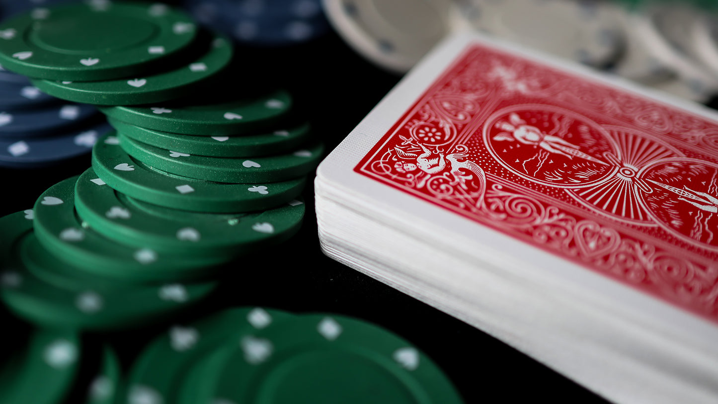 BICYCLE Cards ( BLUE ) - MARKED and SIGNED by MADISON