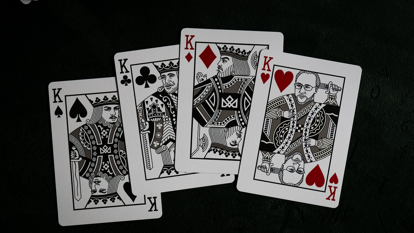 The TRIBUTE Deck Playing Cards - White Edition