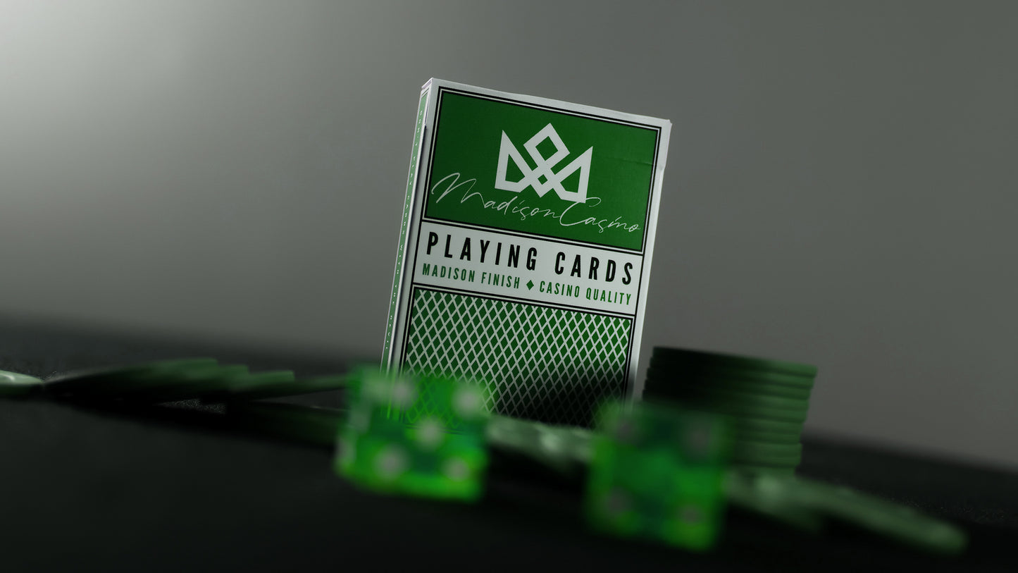 MADISON SHARPS Playing Cards (Green)
