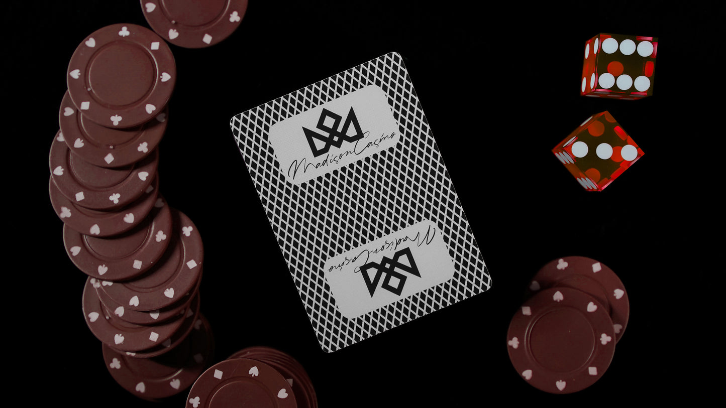 MADISON SHARPS Playing Cards (Black)
