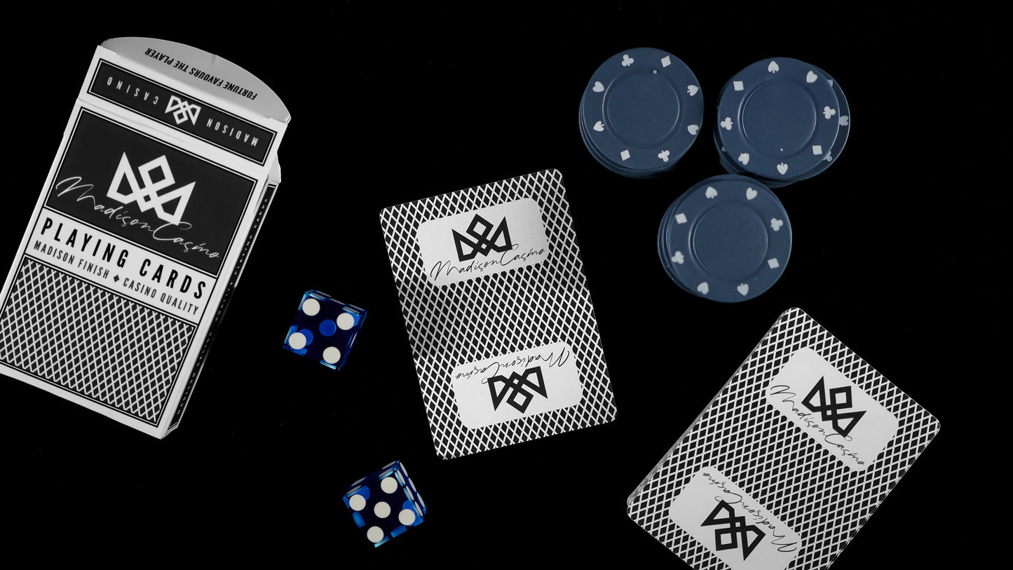 MADISON SHARPS Playing Cards (Black)