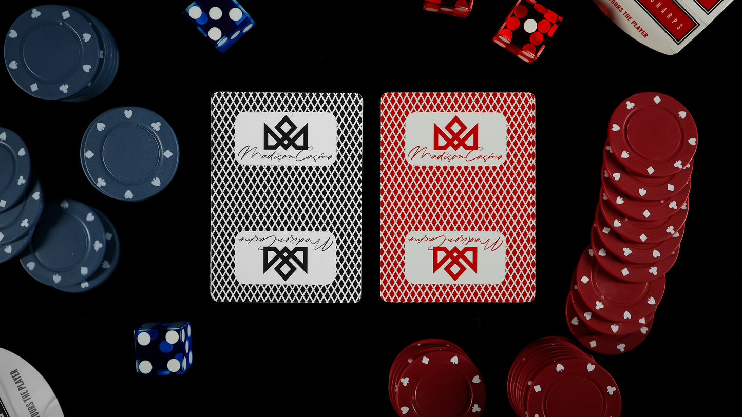 MADISON SHARPS Playing Cards (Black)