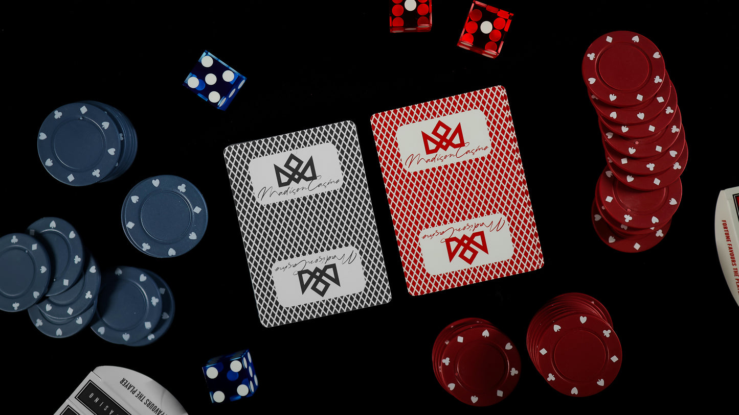 MADISON SHARPS Playing Cards (Black)