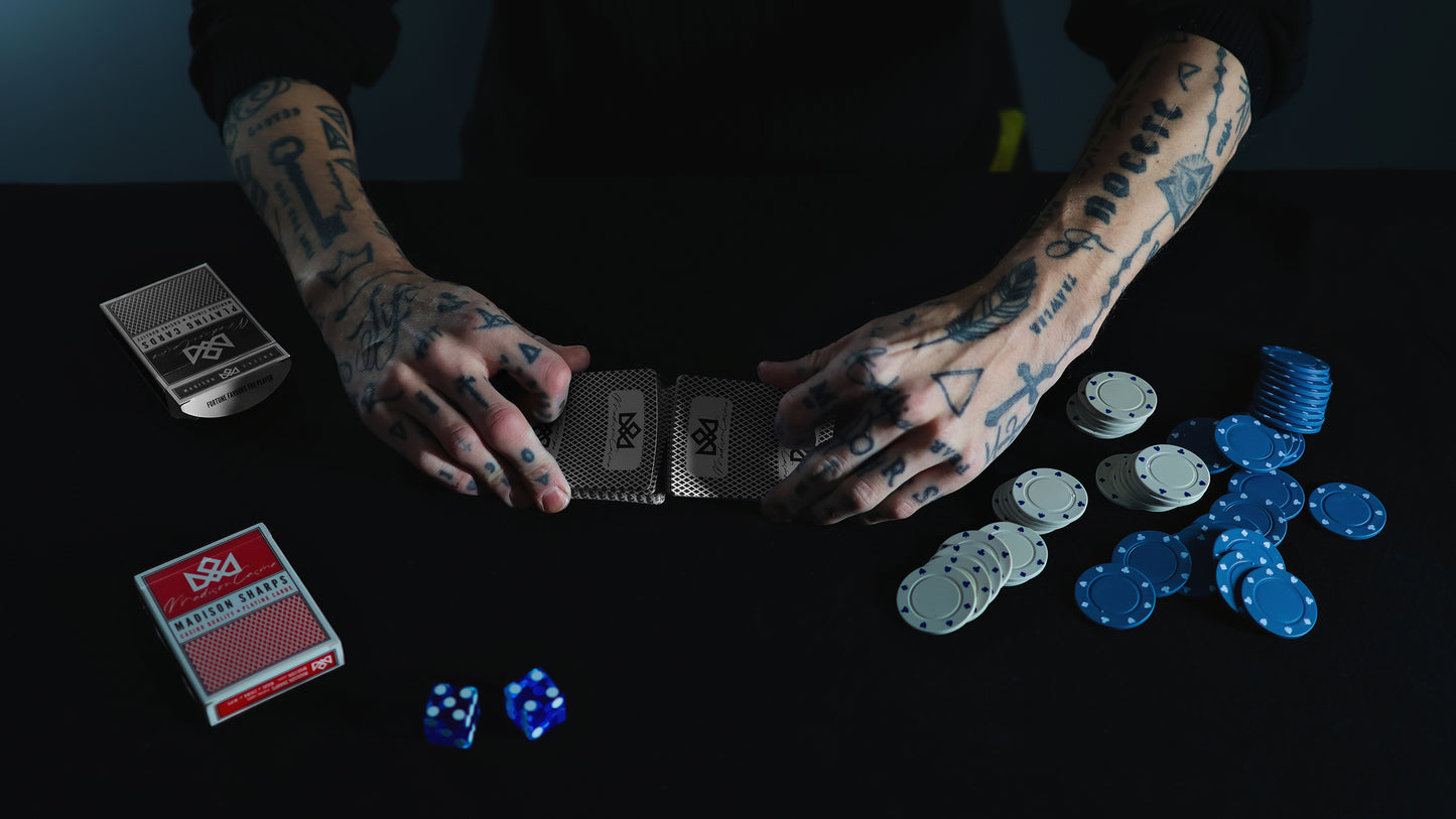 MADISON SHARPS Playing Cards (Black)