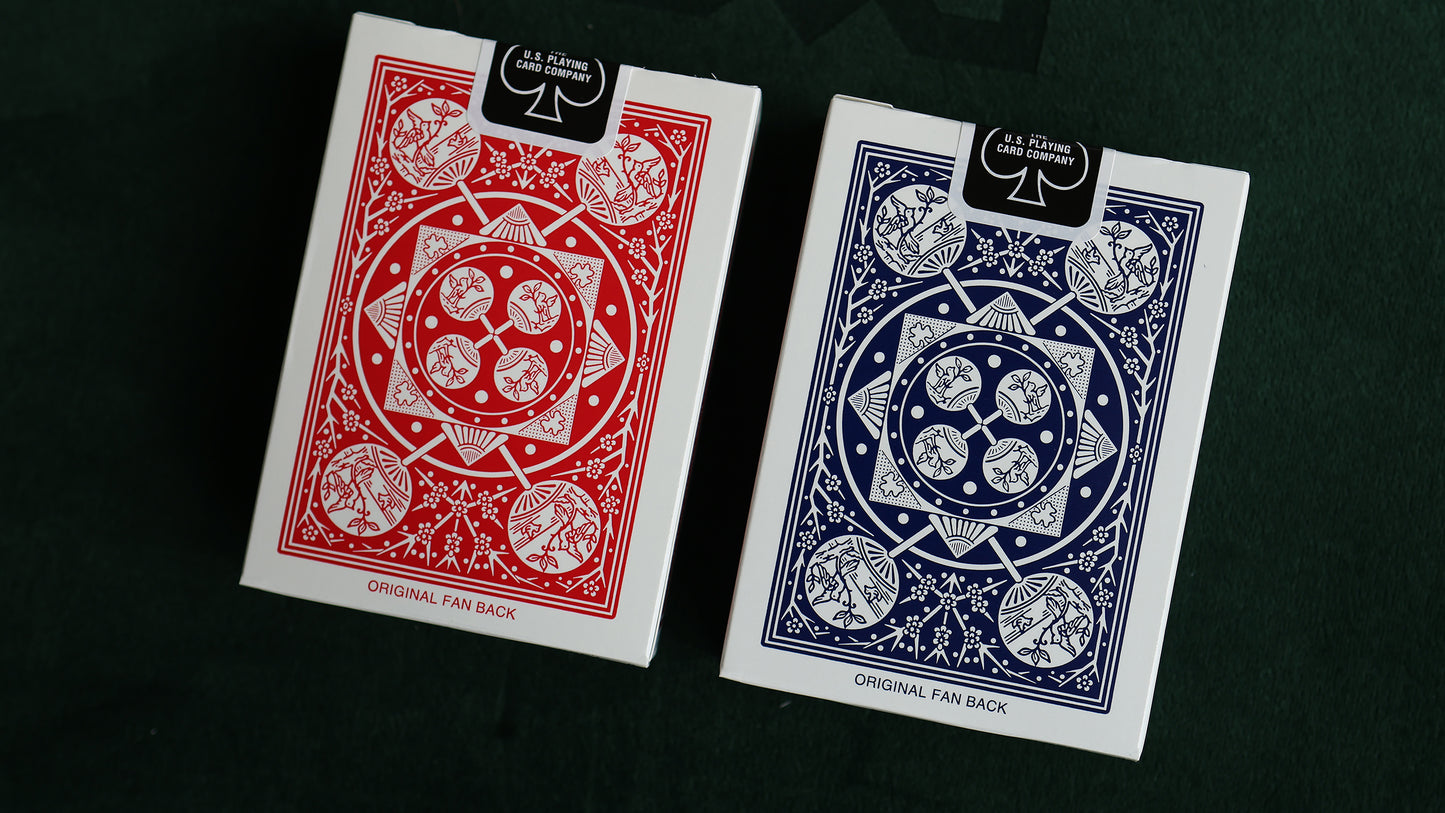 TALLY HO Fan Back Playing Cards HALF BRICK OFFER