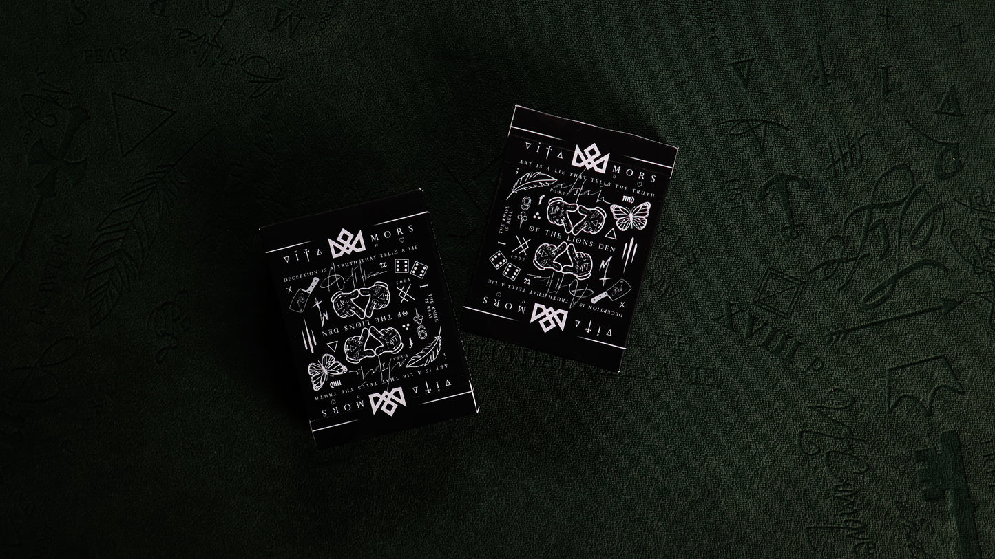 TRIBUTE Playing Cards - Black Edition (Seconds)