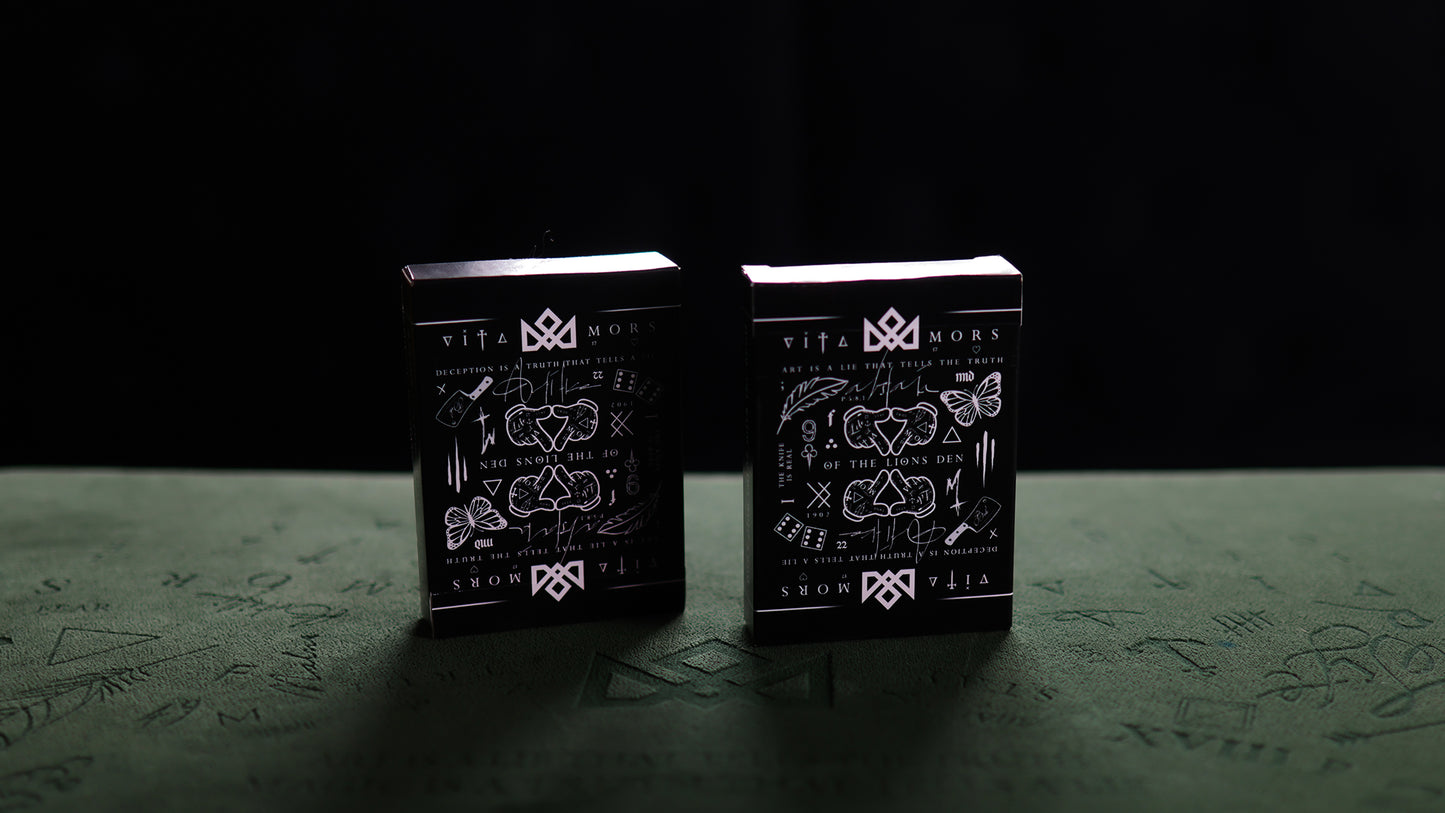 TRIBUTE Playing Cards - Black Edition (Seconds)