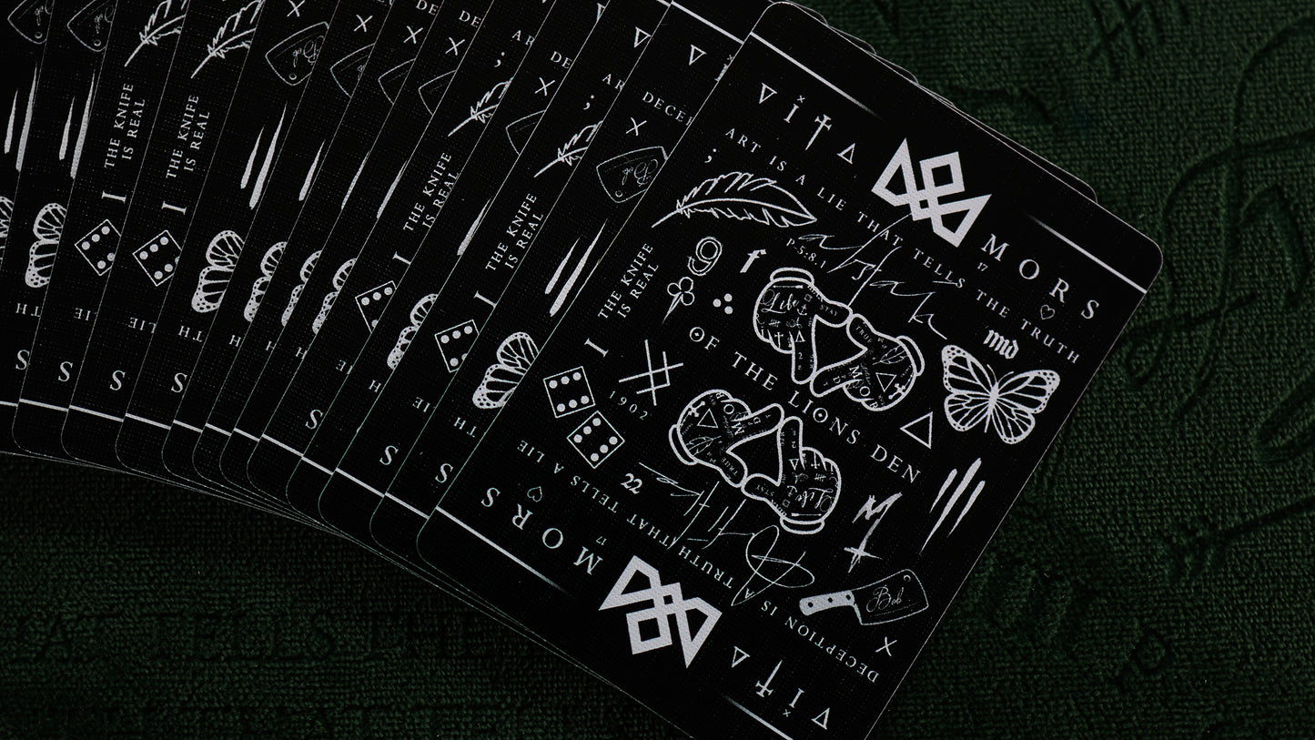 TRIBUTE Playing Cards - Black Edition (Seconds)