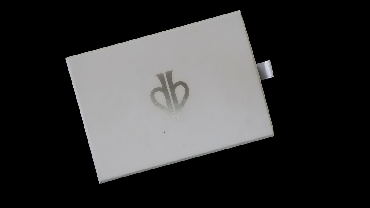 BLACK LIONS by DAVID BLAINE ( White Tuck / Blue + Silver Foil )
