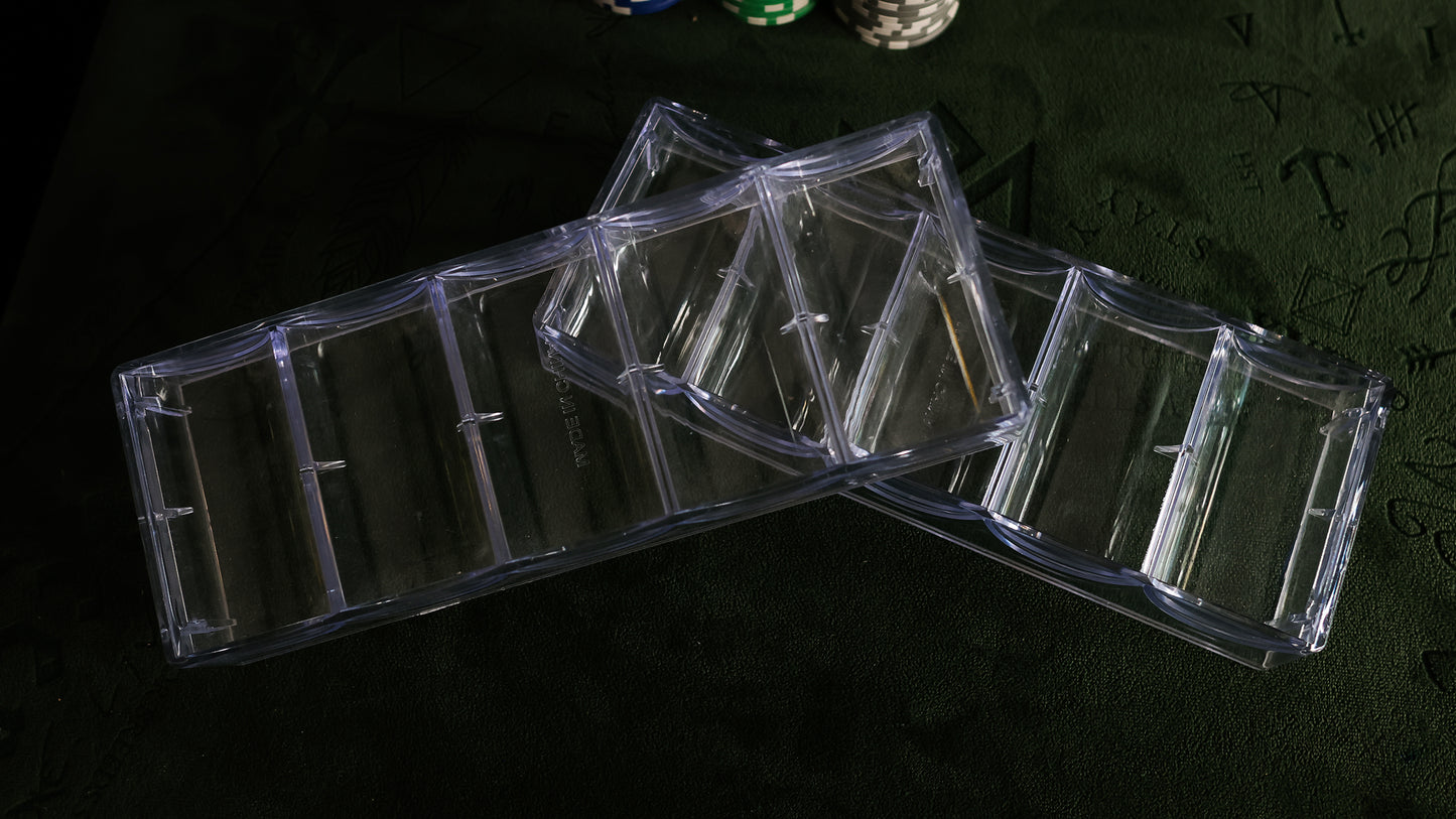 COPAG POKER CHIP TRAY SET AND SHARPS