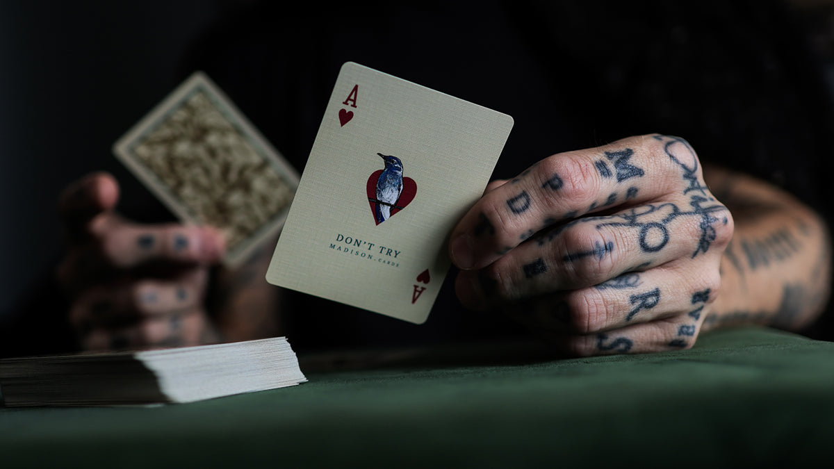 BUKOWSKI Playing Cards - MADISON 52 Entry