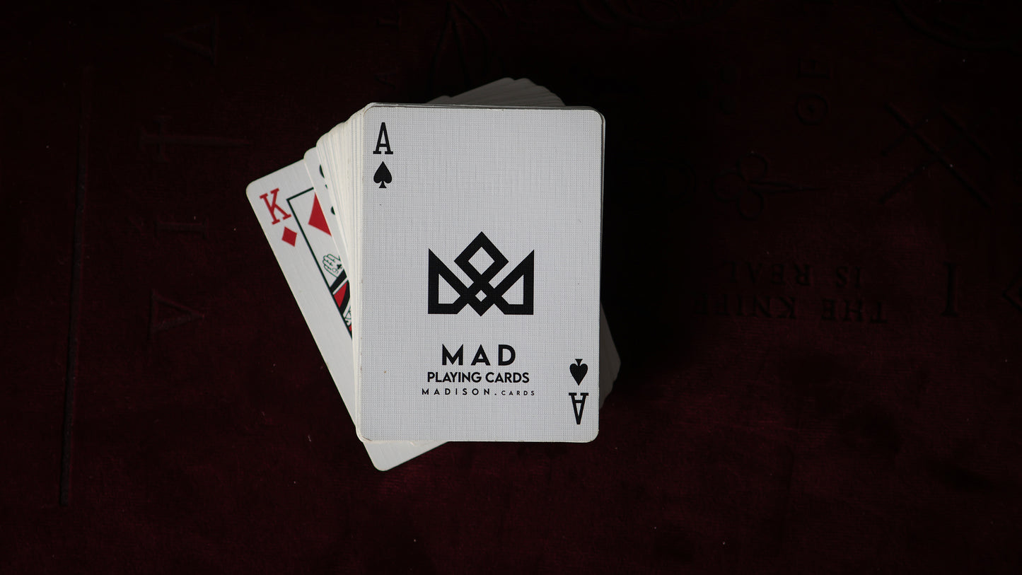 The MAD DECK MADISON ONE Playing Cards.