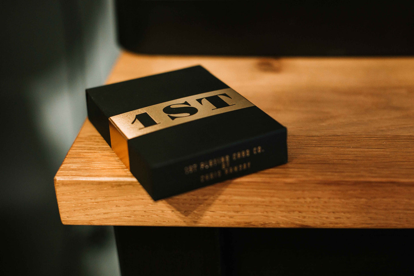 1ST PLAYING CARDS - V2 Signed by Chris Ramsay