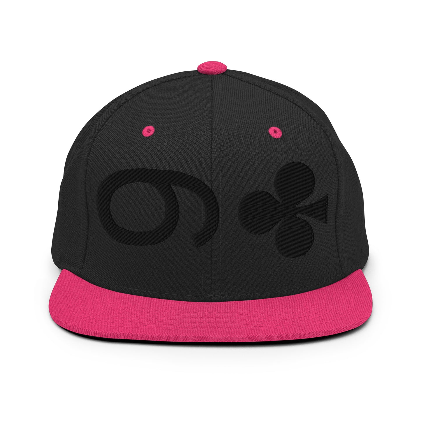 9 of CLUBS Snapback ( Black 9 )