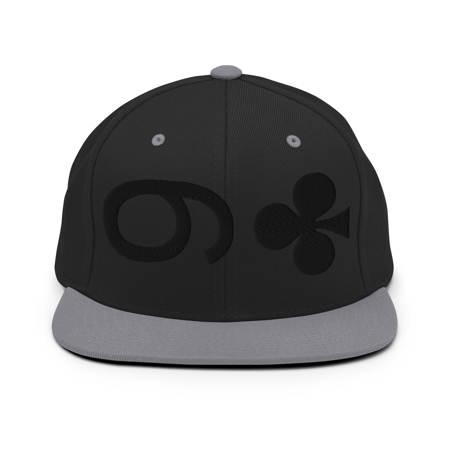 9 of CLUBS Snapback ( Black 9 )