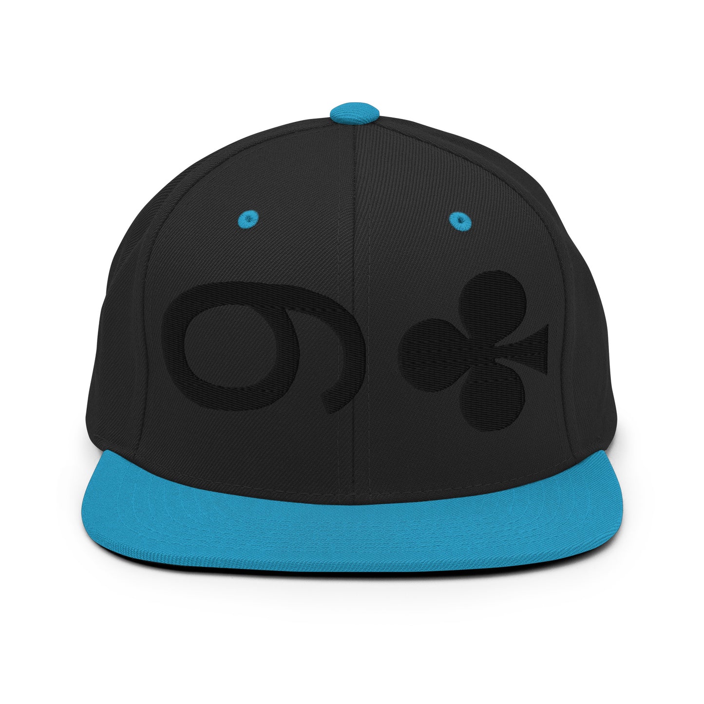 9 of CLUBS Snapback ( Black 9 )