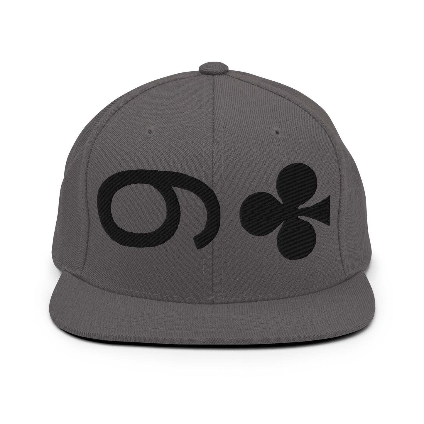 9 of CLUBS Snapback ( Black 9 )