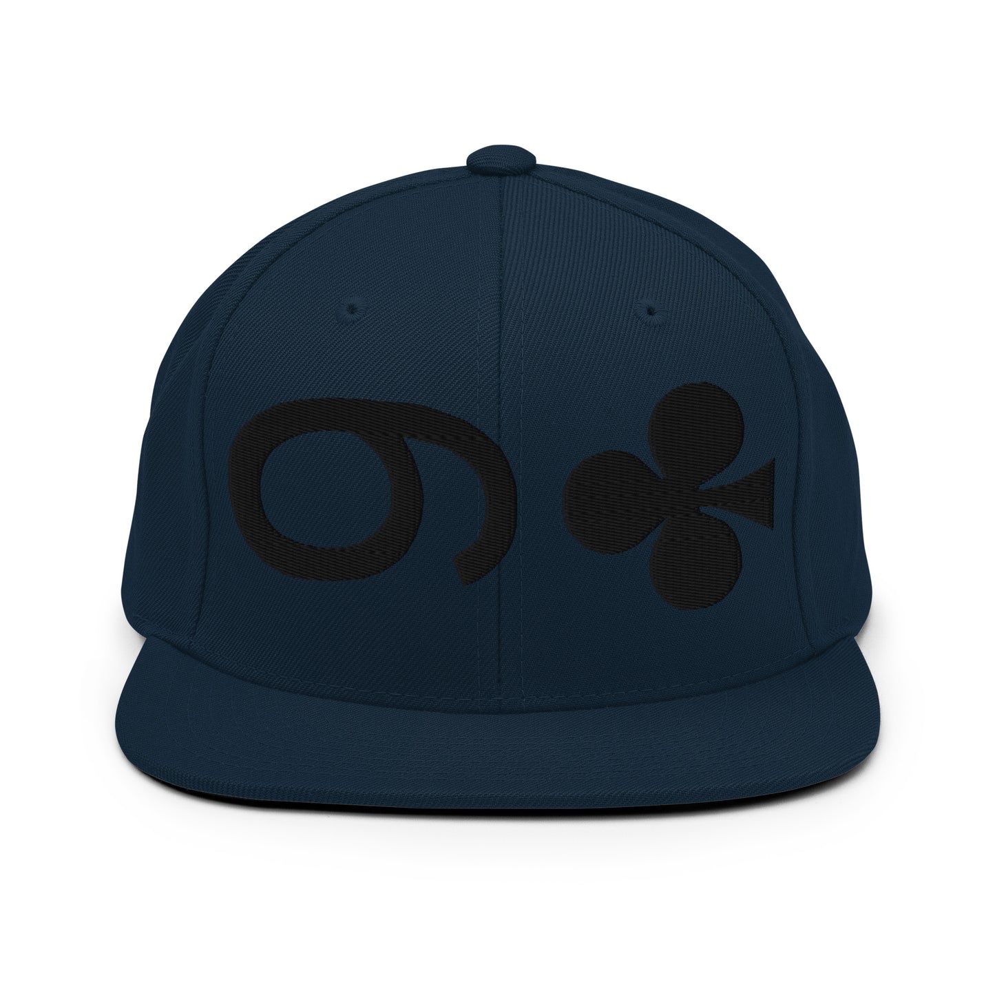 9 of CLUBS Snapback ( Black 9 )