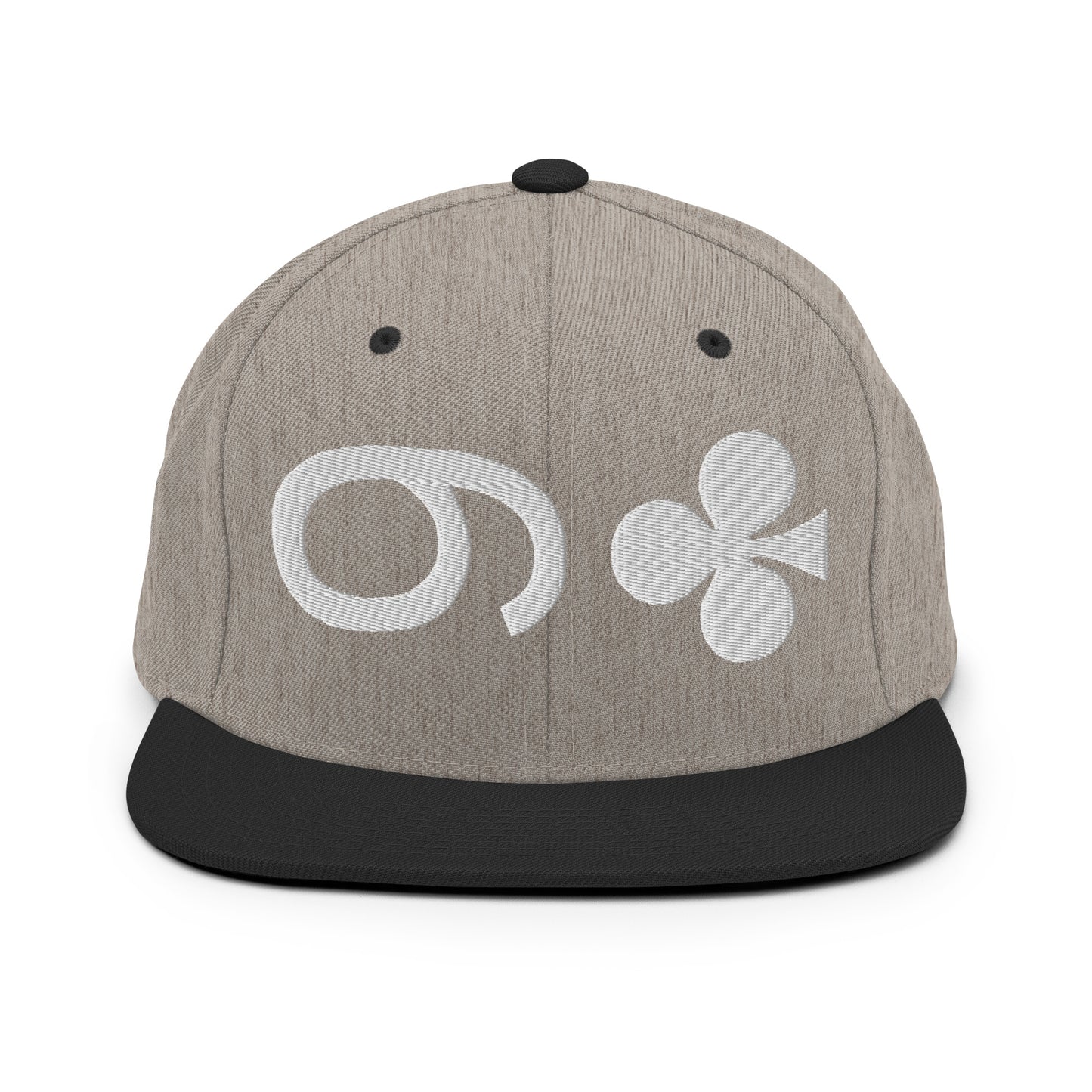 9 of CLUBS Snapback ( White 9 )
