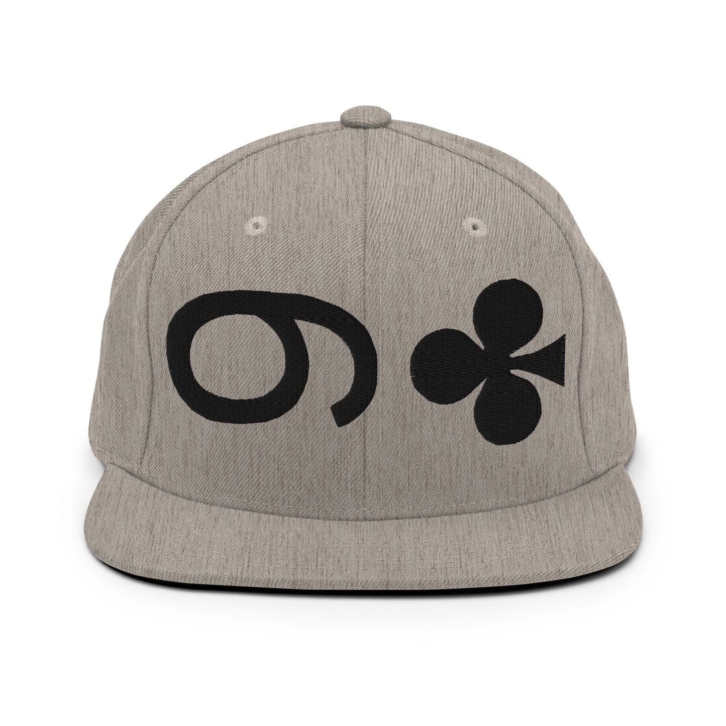 9 of CLUBS Snapback ( Black 9 )