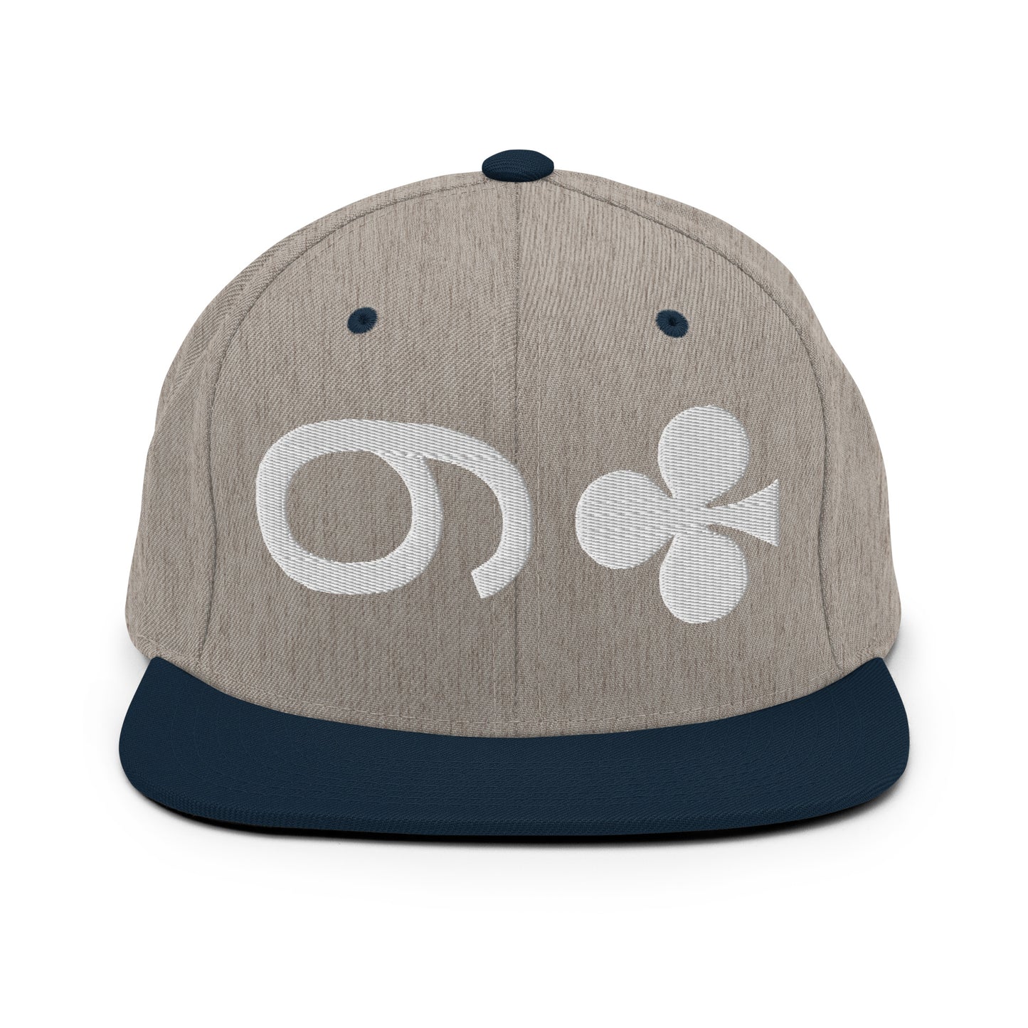 9 of CLUBS Snapback ( White 9 )