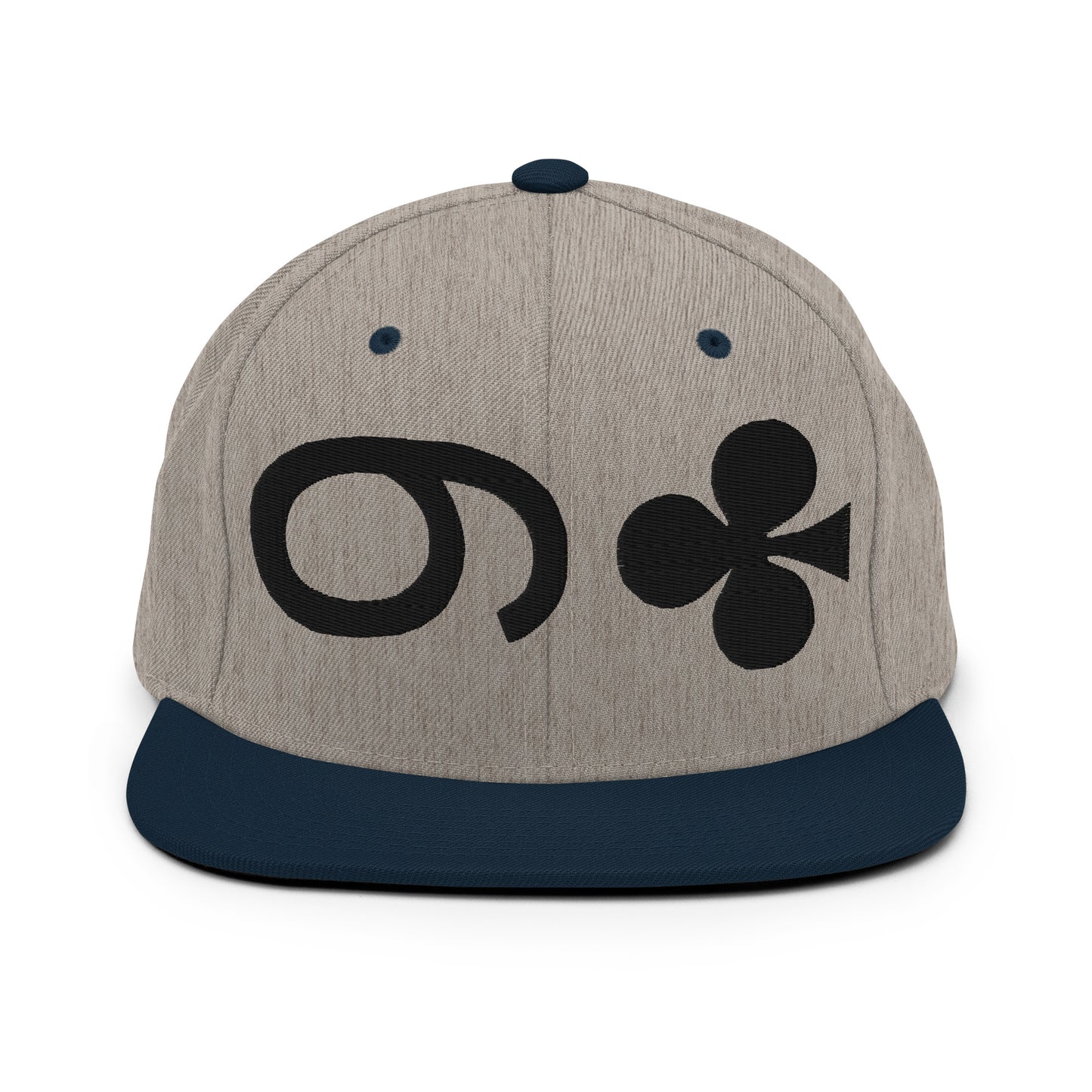 9 of CLUBS Snapback ( Black 9 )