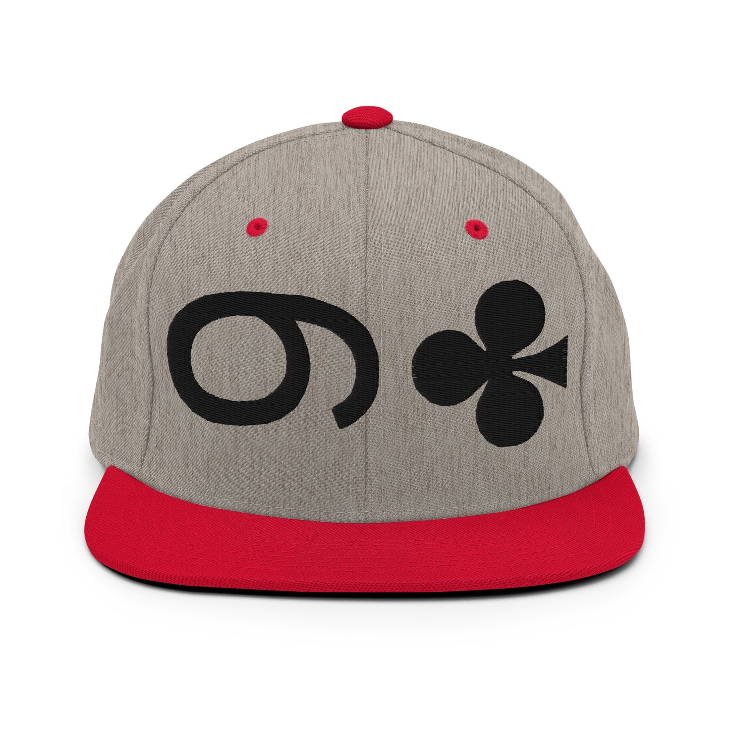 9 of CLUBS Snapback ( Black 9 )