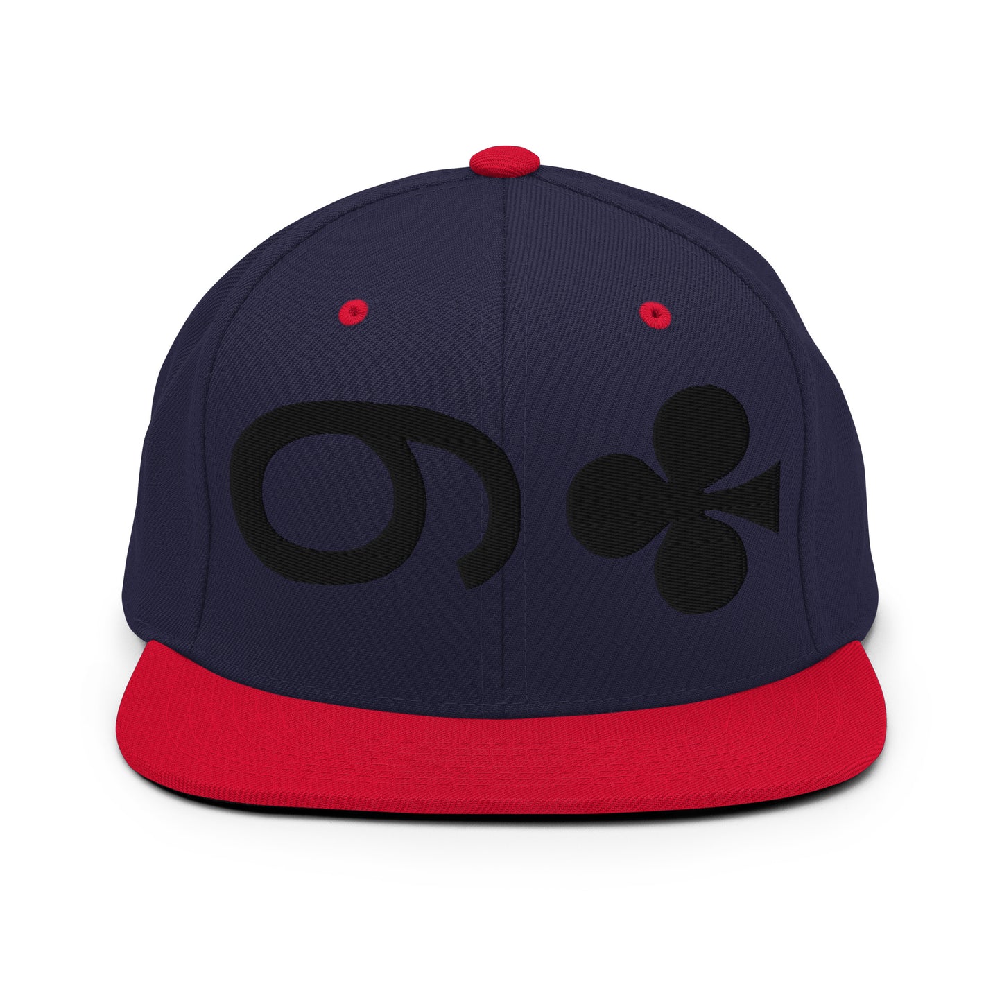 9 of CLUBS Snapback ( Black 9 )