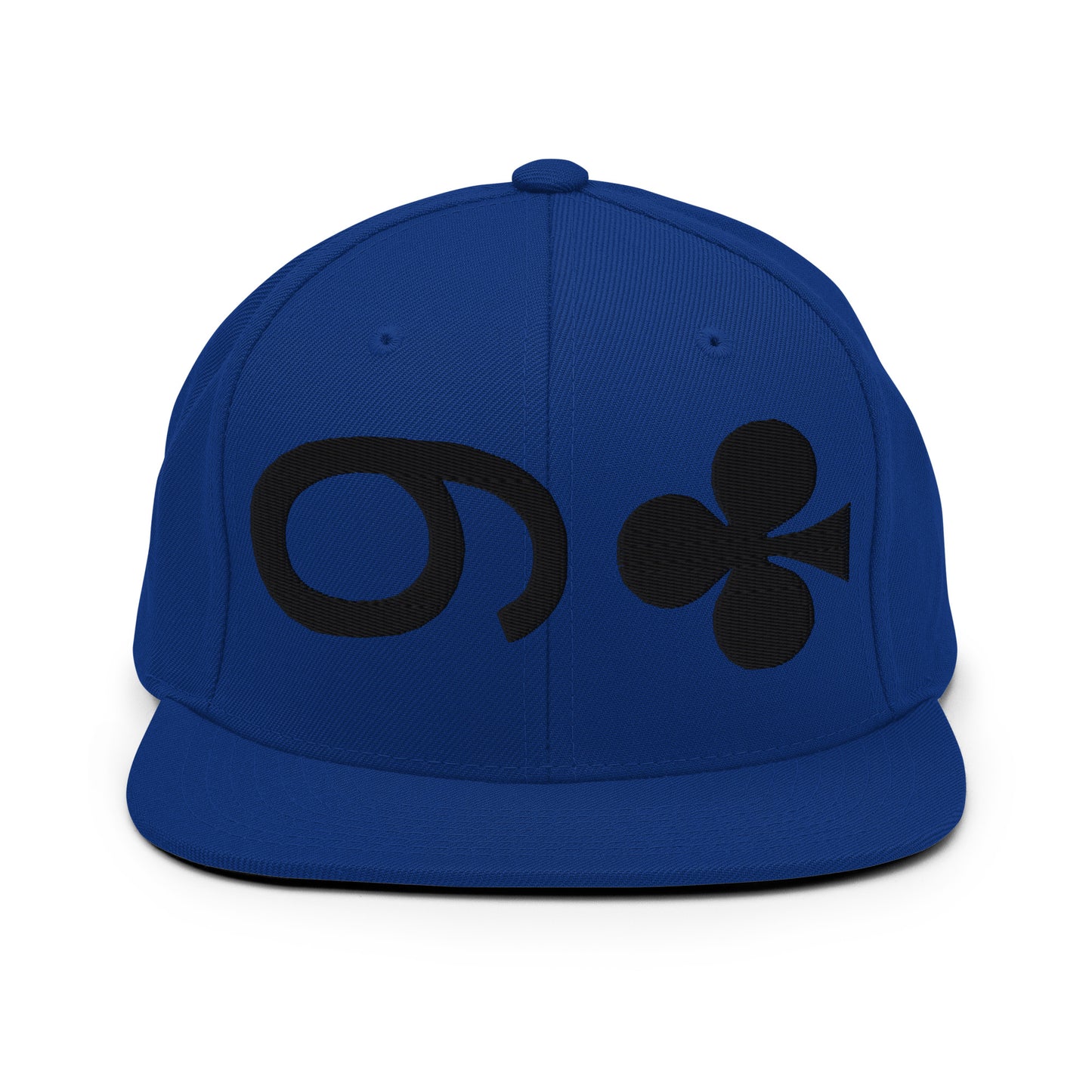 9 of CLUBS Snapback ( Black 9 )